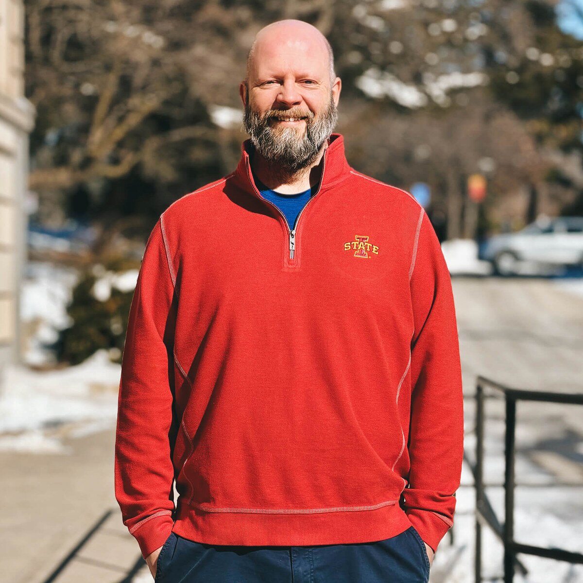 Tommy Bahama I-State Cardinal Montego Bay 1/4-Zip